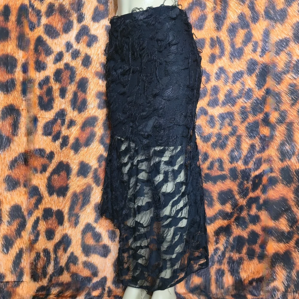 Killstar Nightdew Assymetrical Skirt - Picture 3 of 12